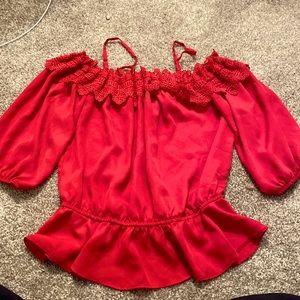 Red Blouse